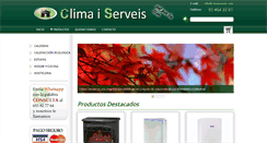 Desktop Screenshot of climaiserveis.com